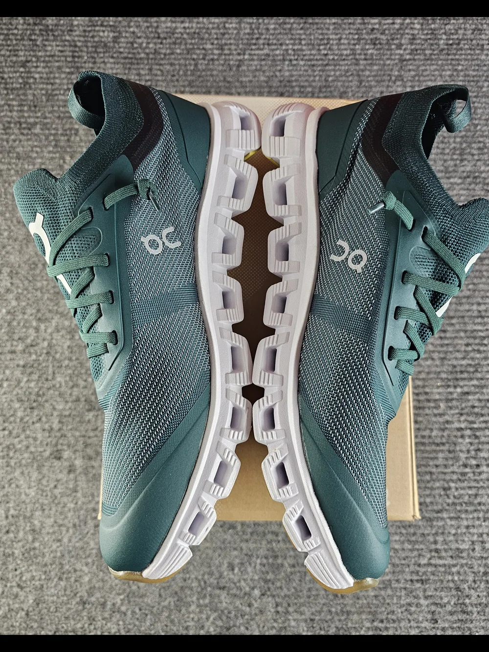 On Cloud 6 Versa Mens Dark Teal Lightweight Running Shoes New